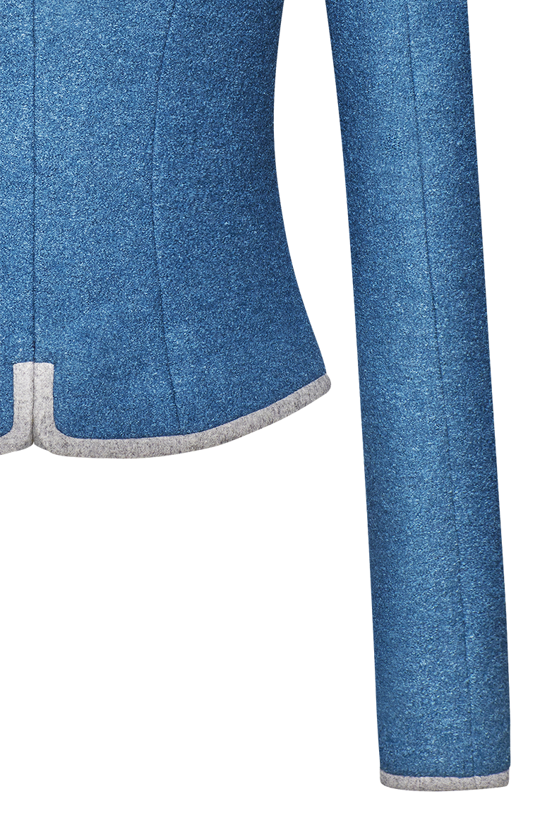 Detailreiche Walkjacke - Immagine 6