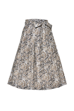 Apron in the colours of nature - black-green 74 / L