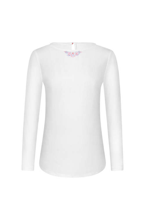 Wickelrosen-Shirt