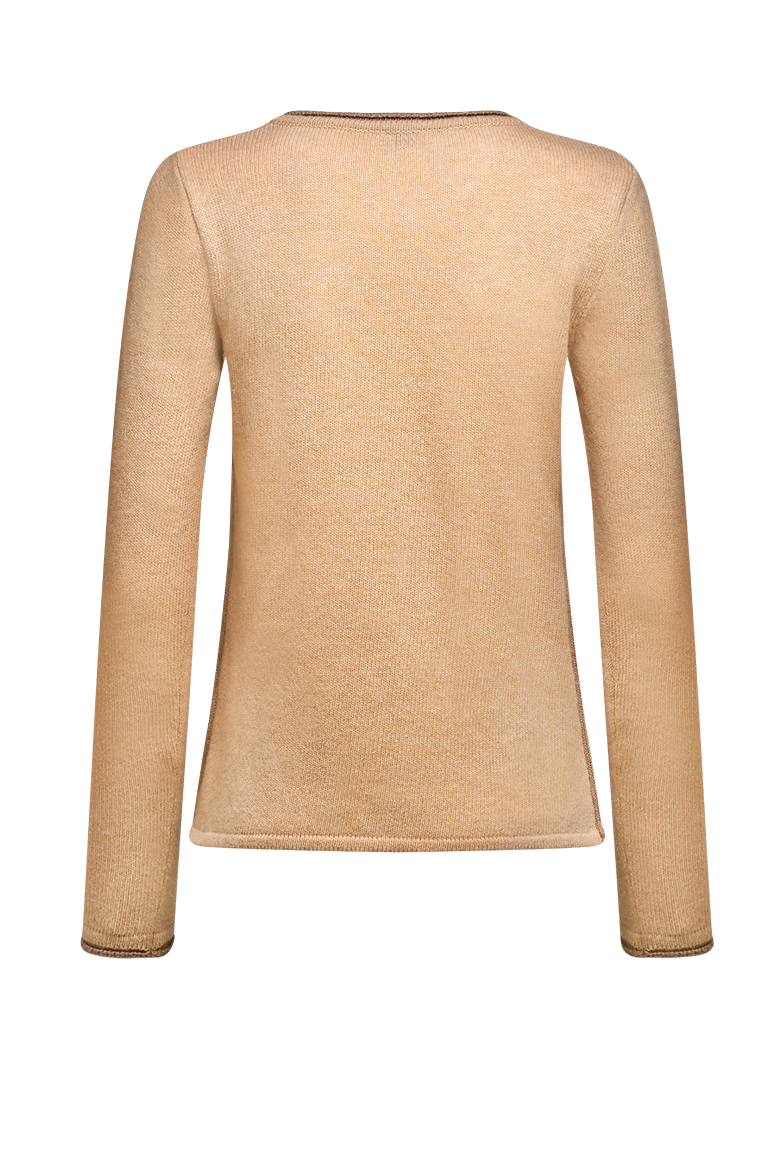 Strickpullover mit Doppeladler-Intarsie - Immagine 2