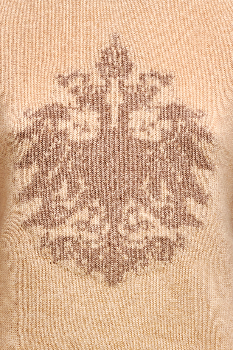 Strickpullover mit Doppeladler-Intarsie - Immagine 3