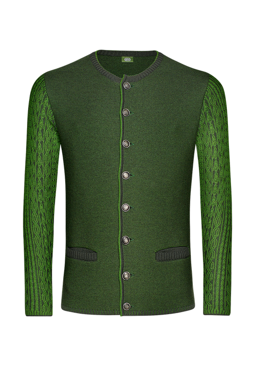 Strickjacke zur Ledernen