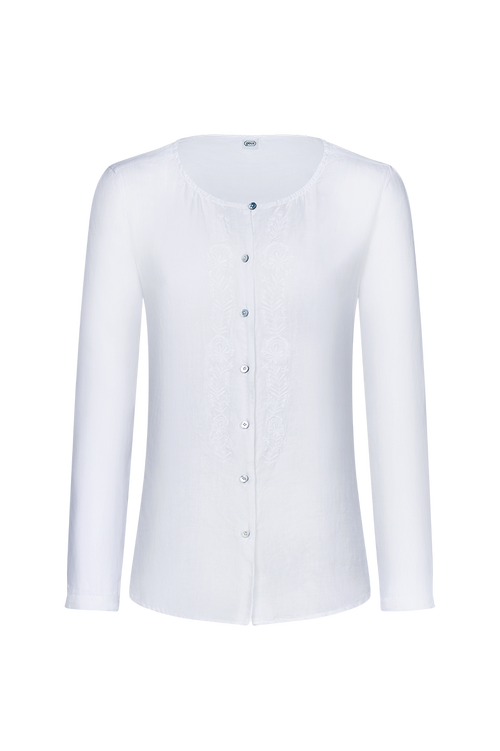 Bluse mit Alpbachtaler Stickerei