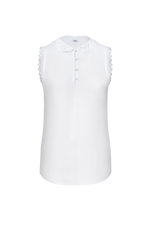 Blouse with bobbin lace - white 10 / 34