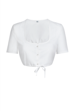 Grundlseer Dirndl blouse - white 10 / 32