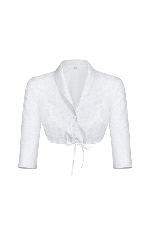 Dirndlbluse mit Schalfasson