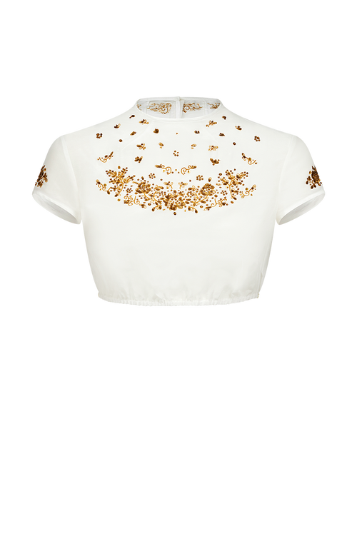 Goldbluse