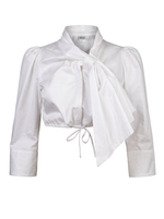 Dirndl bow blouse - white 10 / 34