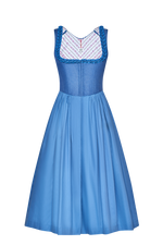 Henndorfer ruffle Dirndl - dove blue 502 / 38