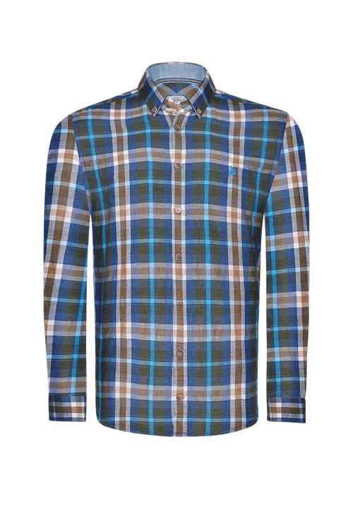 Kariert und zugeknöpft