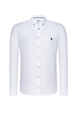 Washed shirt - white 10 / 42