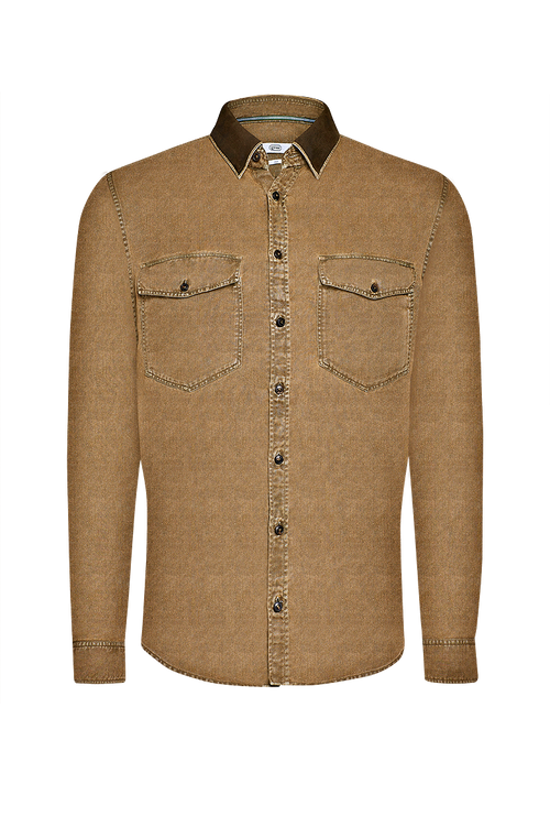 Shirtjacke - Hanf