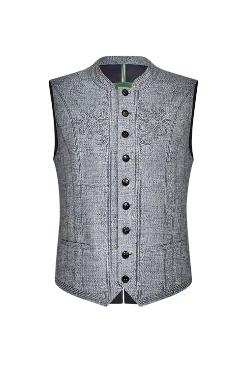 Schladminger Gilet mit Schnurstepperei