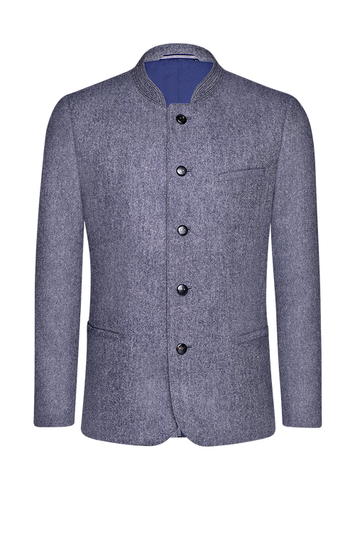Melange-Jacke