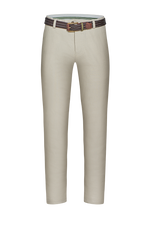 Classic linen trousers - ecru 21 / 52