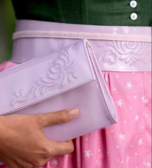 Gürtel in Ausseer Flieder