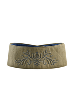 Reversible belt - green-blue 45 / 1