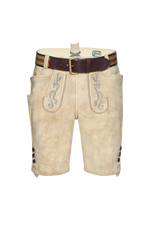 Salzburger Lederhose - gold-black 97 / Trouser size / 60