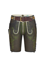 7-seam Lederhose - ebony 87 / Trouser size / 50
