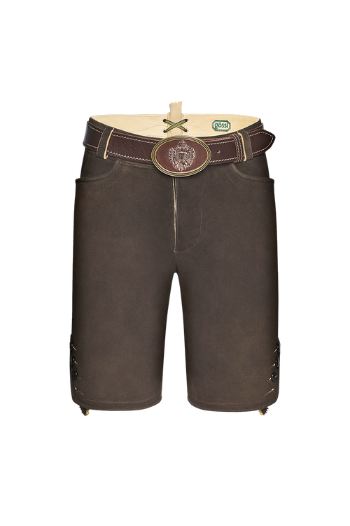 Lederhose mit Klassischem Verschluss