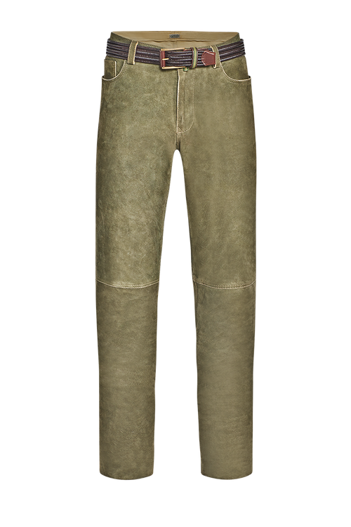 Leder-Jeans Leder vom Lamm