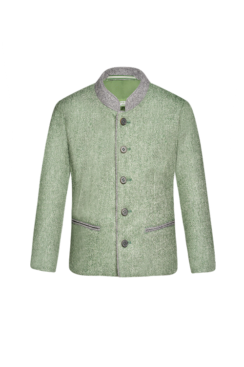 Melange-Jacke für Buben