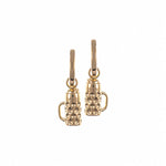 Drop earrings Golden Edition DF10-52 - gold 90 / 1
