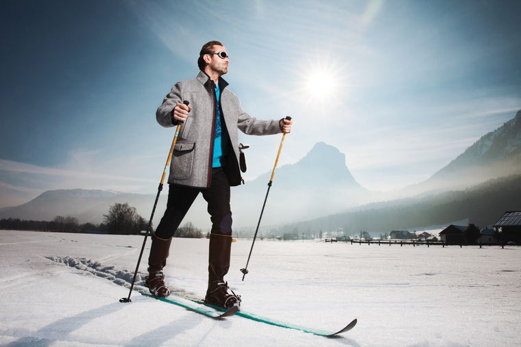 Skiwandern — Mythos Loden und die Bilgeri-Ski