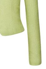 Walkjacke mit Hirschleder - Miniatur 6
