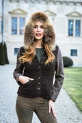Stepp-Strickjacke mit Walk und Fuchs - Miniatur 13