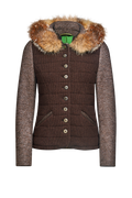 Stepp-Strickjacke mit Walk und Fuchs - Miniatur 1