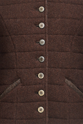 Stepp-Strickjacke mit Walk und Fuchs - Miniatur 5