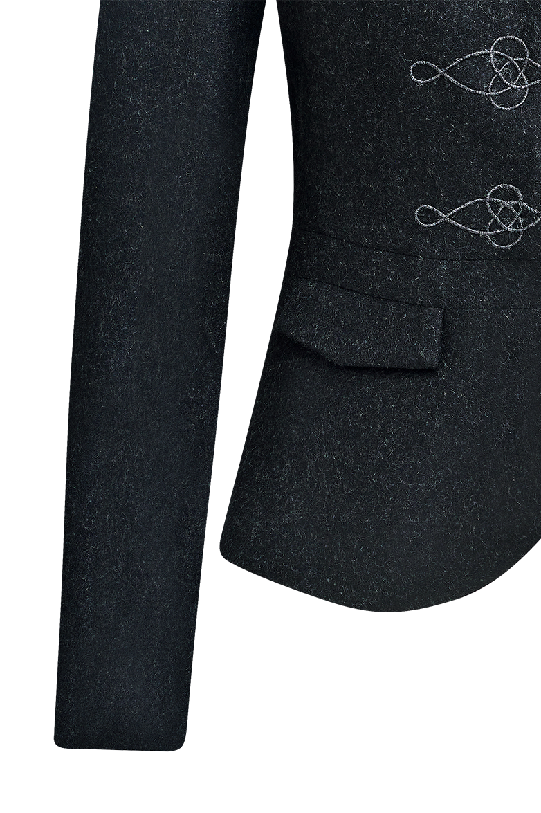 Festjacke aus Kaschmirloden - Bild 4