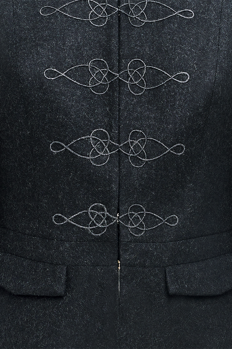 Festjacke aus Kaschmirloden - Bild 5