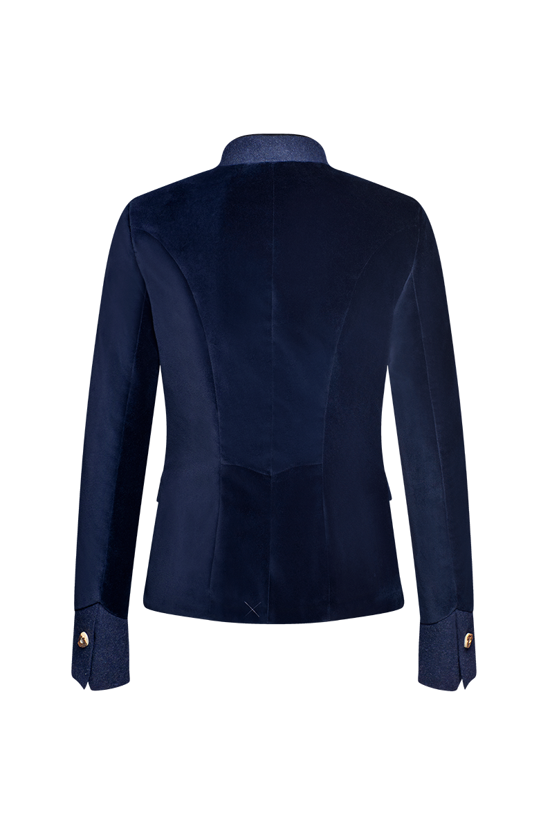 Samtjacke mit Revers - Translation missing: de.products.product.media.image 2