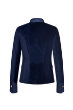 Samtjacke mit Revers - Miniatur 2