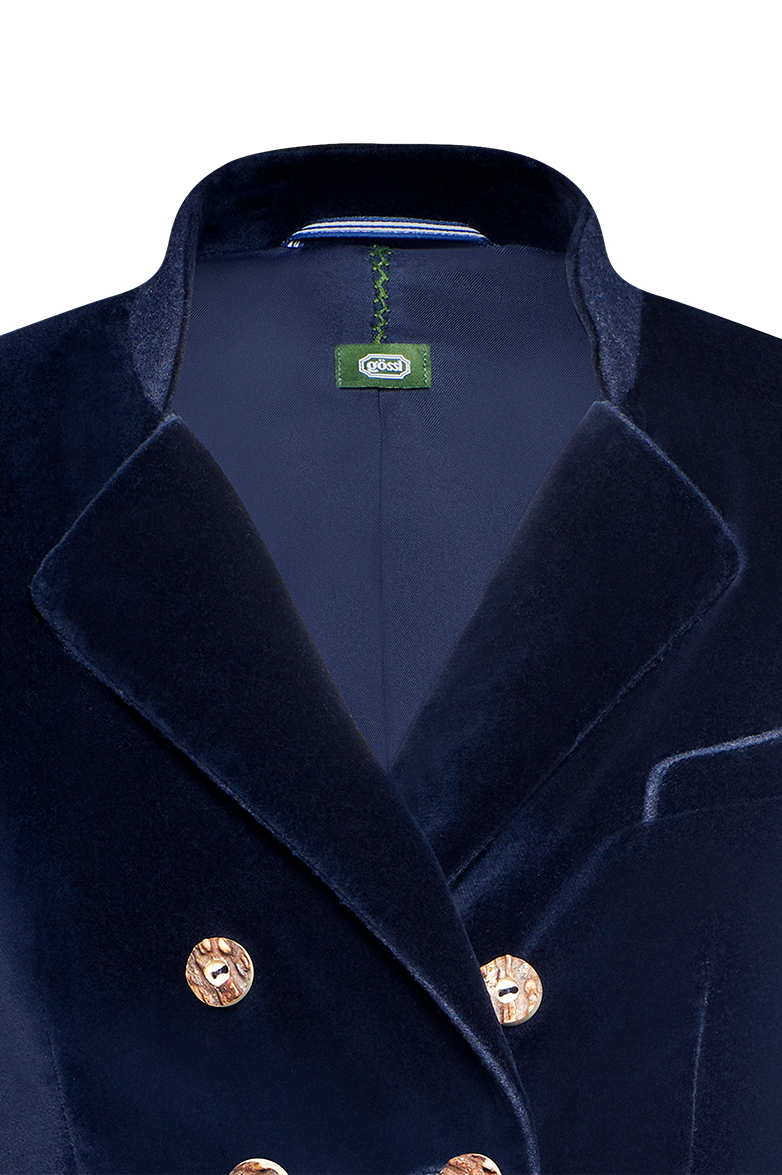 Samtjacke mit Revers - Bild 3