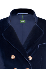 Samtjacke mit Revers - Miniatur 3