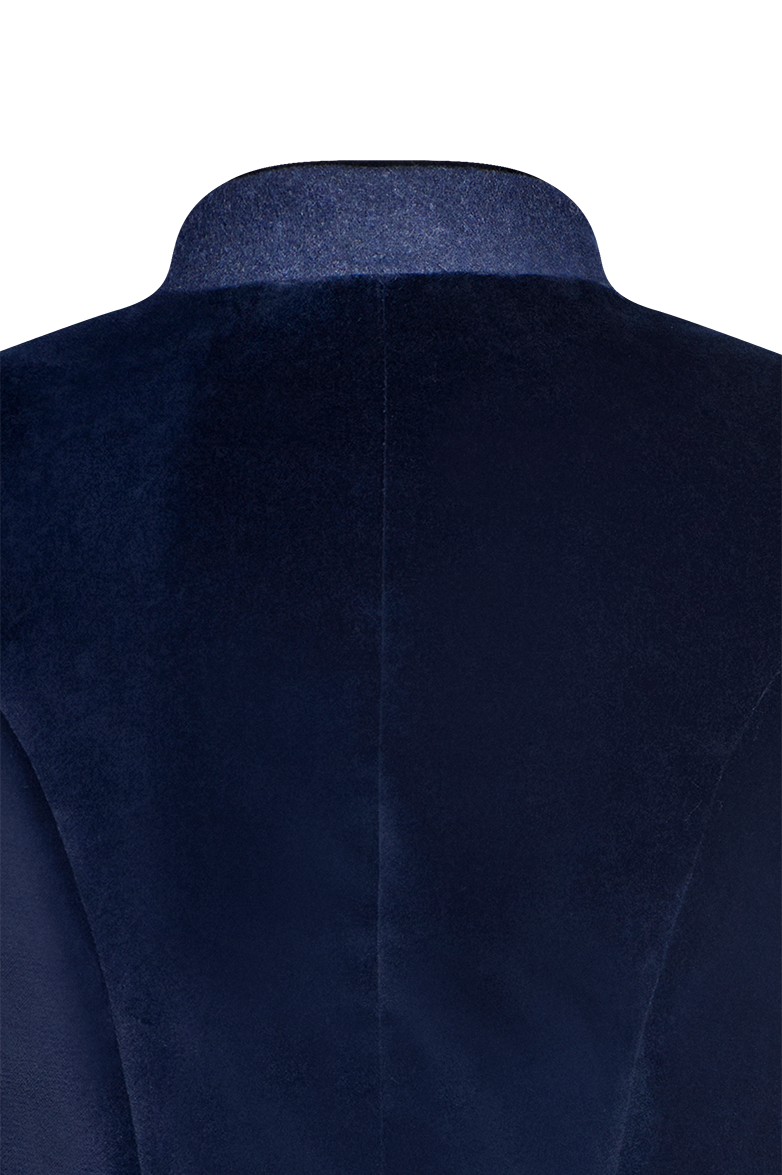 Samtjacke mit Revers - Translation missing: de.products.product.media.image 5