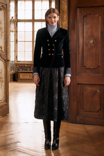 Samtjacke mit Revers - Miniatur 7