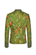 Florale Stehkragenjacke - Miniatur 2