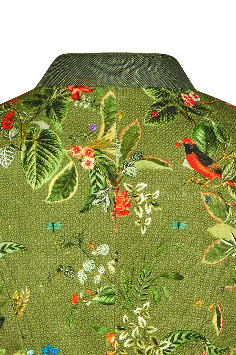 Florale Stehkragenjacke - Bild 5