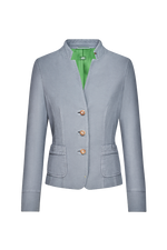 Patinierte Stehkragen-Jacke - Miniatur 1