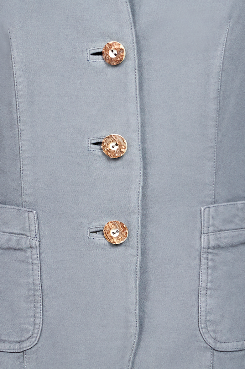 Patinierte Stehkragen-Jacke - Translation missing: de.products.product.media.image 4