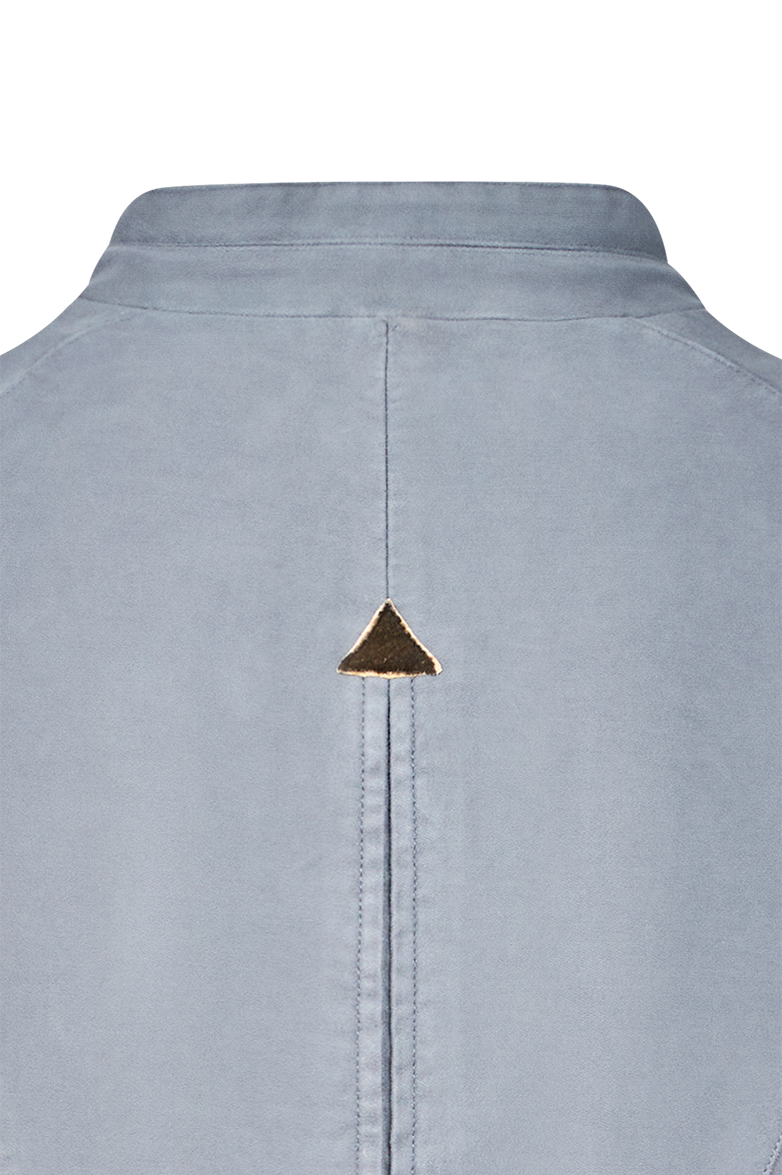 Patinierte Stehkragen-Jacke - Bild 5