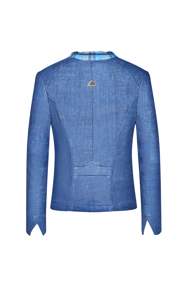 Jacke mit geflochtenem Knopf - Bild 2