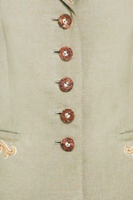 Ischlerjacke mit Hirschlederbesatz - Miniatur 5