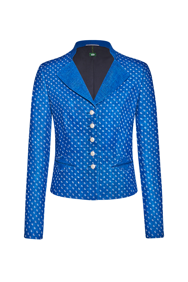 Blaudruckjacke - Bild 1