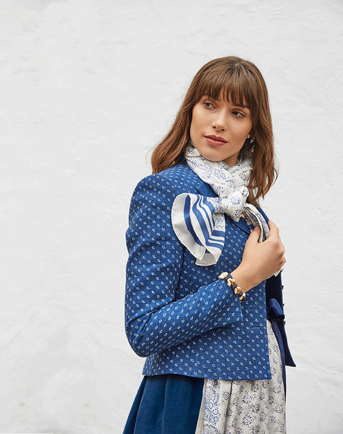 Blaudruckjacke - Bild 8