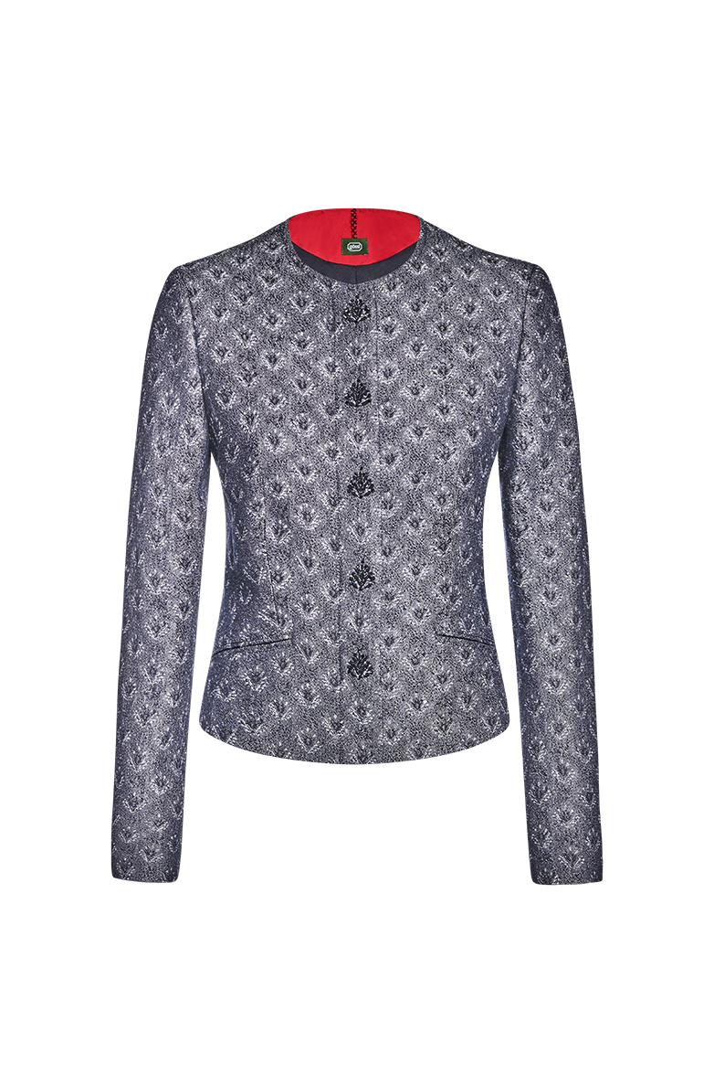 Jacquard-Jacke - Bild 1